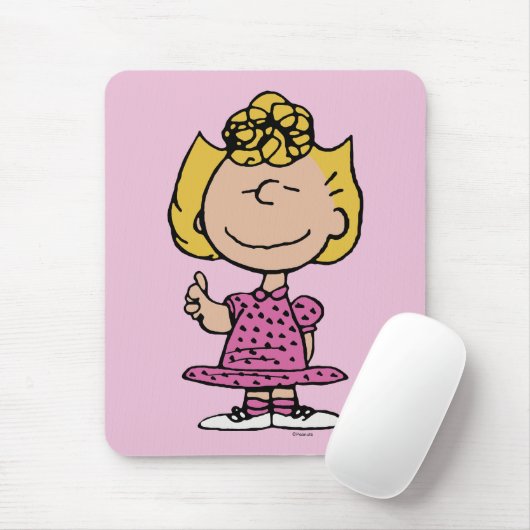 Erdnüsse | Sally Super Smile Mousepad (Mit Mouse)