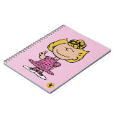 Erdnüsse | Sally Super Smile Notizblock (Linke Seite)