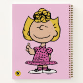 Erdnüsse | Sally Super Smile Notizblock (Rückseite)