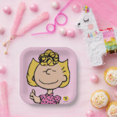 Erdnüsse | Sally Super Smile Pappteller (Party)