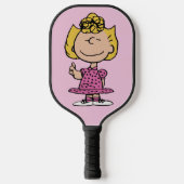 Erdnüsse | Sally Super Smile Pickleball Schläger (Vorderseite)
