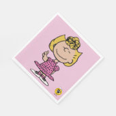 Erdnüsse | Sally Super Smile Serviette (Ecke)