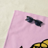 Erdnüsse | Sally Super Smile Strandtuch (Beispiel)