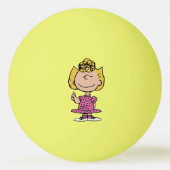 Erdnüsse | Sally Super Smile Tischtennisball (Vorderseite)