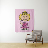 Erdnüsse | Sally Super Smile Wandteppich (Beispiel)