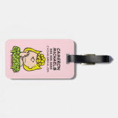 Erdnüsse | Sally Thinking Gepäckanhänger (Rückseite horizontal)