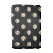 Erdnüsse | Sally's Faces Badematte (Vorderseite Vertikal)