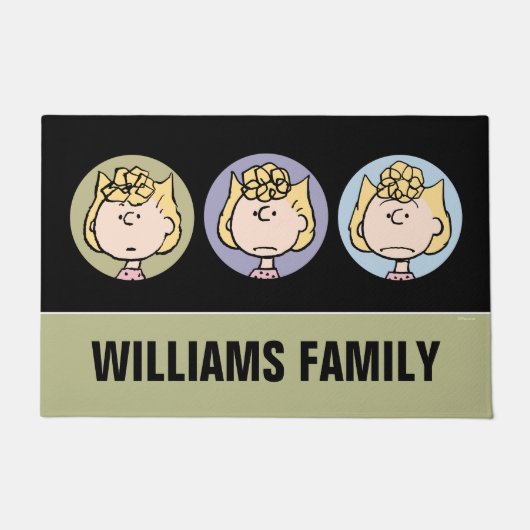 Erdnüsse | Sally's Faces Fußmatte (Vorderseite)