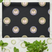 Erdnüsse | Sally's Faces Geschirrtuch (Gefaltet)