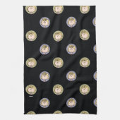 Erdnüsse | Sally's Faces Geschirrtuch (Vertikal)