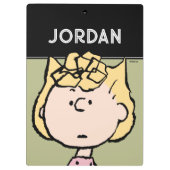 Erdnüsse | Sally's Faces Klemmbrett (Rückseite)