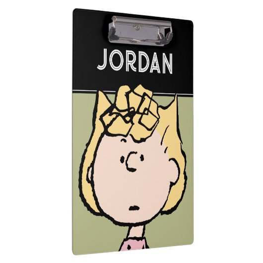 Erdnüsse | Sally's Faces Klemmbrett (Rechts)