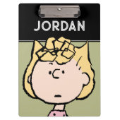 Erdnüsse | Sally's Faces Klemmbrett (Vorderseite)