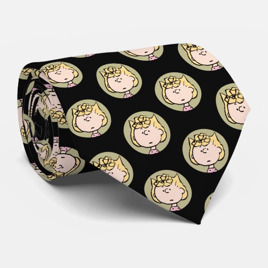 Erdnüsse | Sally's Faces Krawatte (Gerollt)