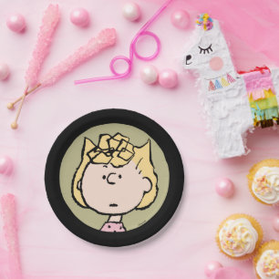 Erdnüsse Sally's Faces Pappteller