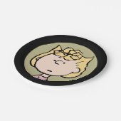 Erdnüsse | Sally's Faces Pappteller (Schrägansicht)