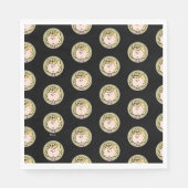 Erdnüsse | Sally's Faces Serviette (Vorderseite)