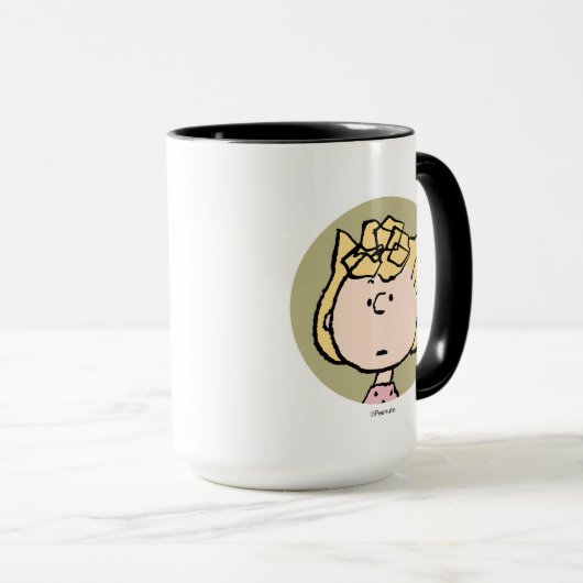 Erdnüsse | Sally's Faces Tasse (VorderseiteRechts)