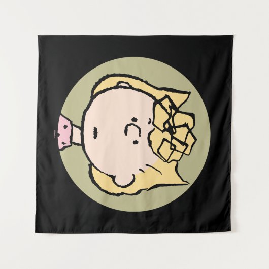 Erdnüsse | Sally's Faces Wandteppich (Vorderseite (Horizontal))