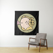 Erdnüsse | Sally's Faces Wandteppich (Beispiel (Horizontal))