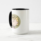 Erdnüsse | Sallys Gesichter Tasse (Vorderseite Links)
