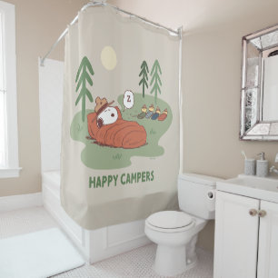 Erdnüsse   Schlafanzüge für Snoopy und Holz Duschvorhang