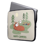 Erdnüsse | Schlafanzüge für Snoopy und Holz Laptopschutzhülle (Vorderseite Links)