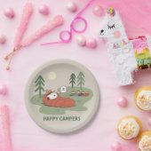 Erdnüsse | Schlafanzüge für Snoopy und Holz Pappteller (Party)