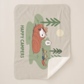 Erdnüsse | Schlafanzüge für Snoopy und Holz Sherpadecke (Vorderseite)