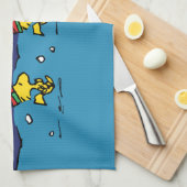 Erdnüsse | Schneeschuh-Team für Wälder Geschirrtuch (Viertel Falte)