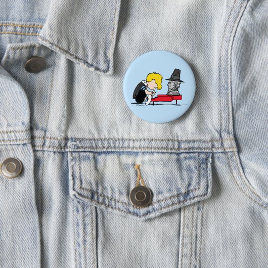 Erdnüsse | Schroeder Pilgrim Button (Beispiel)