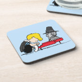 Erdnüsse | Schroeder Pilgrim Getränkeuntersetzer (Linke Seite)