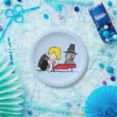 Erdnüsse | Schroeder Pilgrim Pappteller (Party)