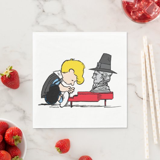 Erdnüsse | Schroeder Pilgrim Serviette (Beispiel)