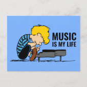 Erdnüsse | Schroeder Postkarte (Vorderseite)