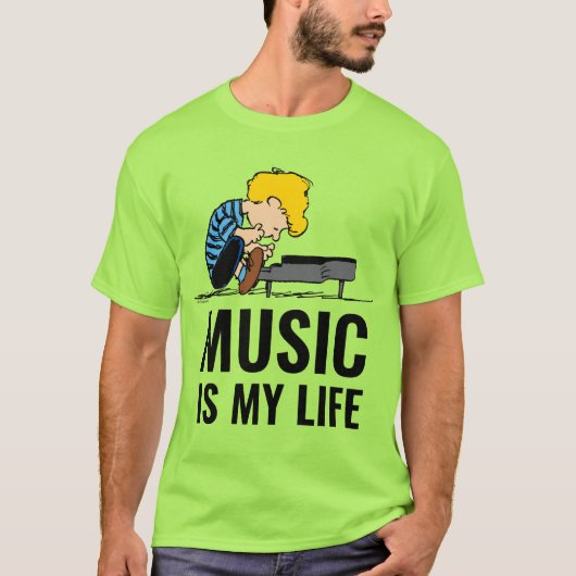 Erdnüsse | Schroeder T-Shirt (Vorderseite)