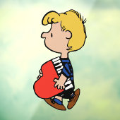 Erdnüsse | Schroeder Traveling Piano Fensteraufkleber (Blatt 3)