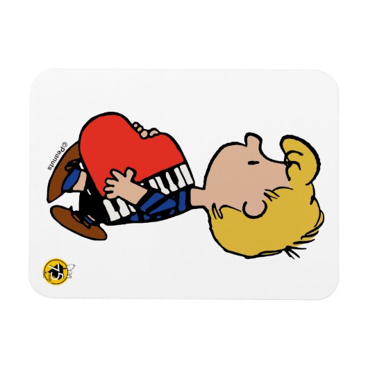 Erdnüsse | Schroeder Traveling Piano Magnet (Horizontal)