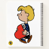 Erdnüsse | Schroeder Traveling Piano Notizblock (Rückseite)