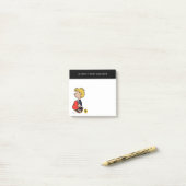 Erdnüsse | Schroeder Traveling Piano Post-it Klebezettel (Auf Schreibtisch)