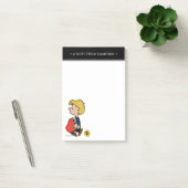 Erdnüsse | Schroeder Traveling Piano Post-it Klebezettel (Büro)