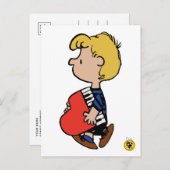 Erdnüsse | Schroeder Traveling Piano Postkarte (Vorne/Hinten)