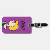 Erdnüsse | Schroeder weg vom Piano Gepäckanhänger (Vorderseite horizontal)