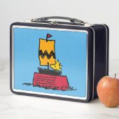 Erdnüsse | Seeschiff aus Holz Metall Brotdose (Beispiel)