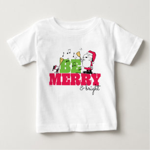 Erdnüsse   Sei frohe Weihnachten Baby T-shirt