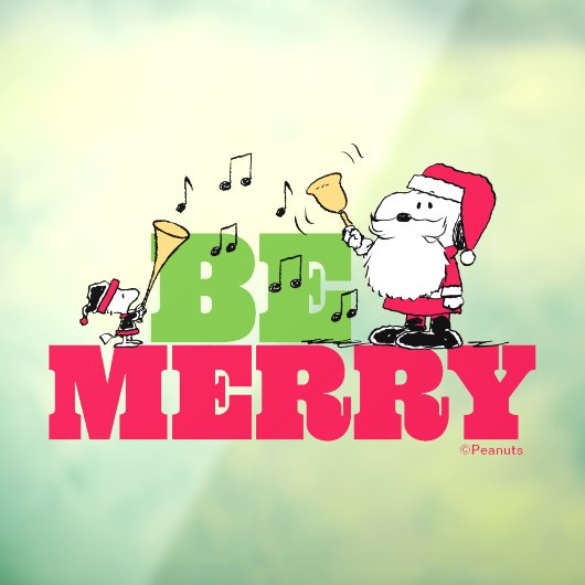 Erdnüsse | Sei frohe Weihnachten Fensteraufkleber (Blatt 3)