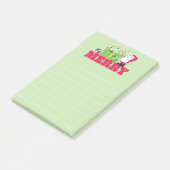 Erdnüsse | Sei frohe Weihnachten Post-it Klebezettel (angewinkelt)