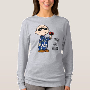 Erdnüsse Skeleton Charlie Brown T-Shirt