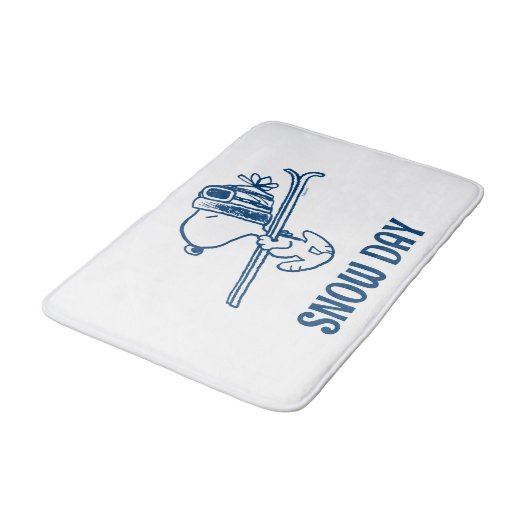 Erdnüsse | Skitour Snoopy Badematte (Schrägansicht)