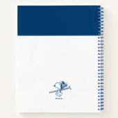 Erdnüsse | Skitour Snoopy Notizblock (Rückseite)